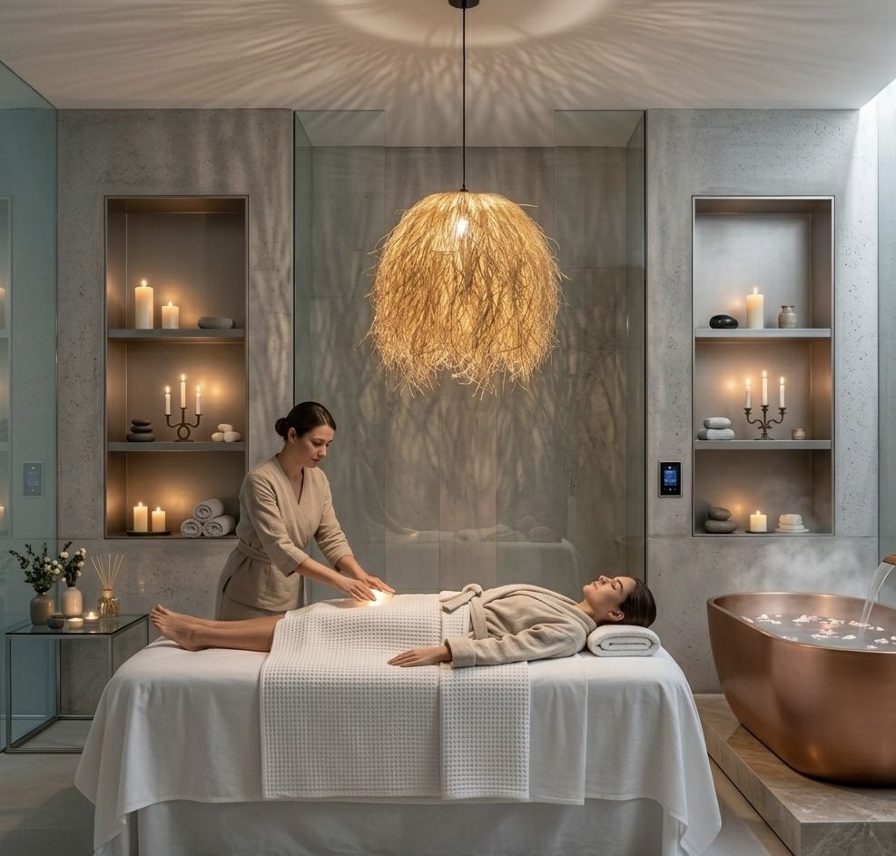 Spas y Bienestar — KÄLLA Lamps proyecto 2