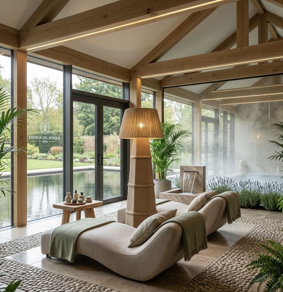 Spas y Bienestar — KÄLLA Lamps proyecto 4